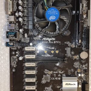 مادر بورد asrock h110 pro btc+